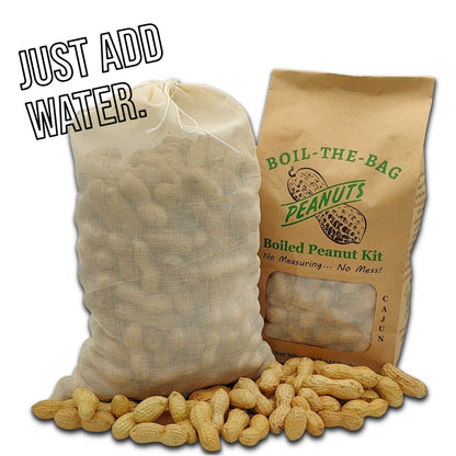 Boil-The-Bag Boiled Peanuts - 2 Bags