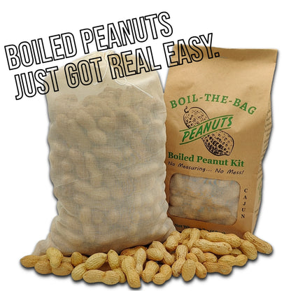 Boil-The-Bag Boiled Peanuts - 2 Bags