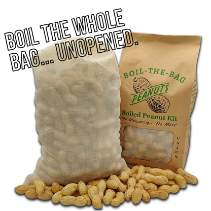 Boil-The-Bag Boiled Peanuts - 2 Bags