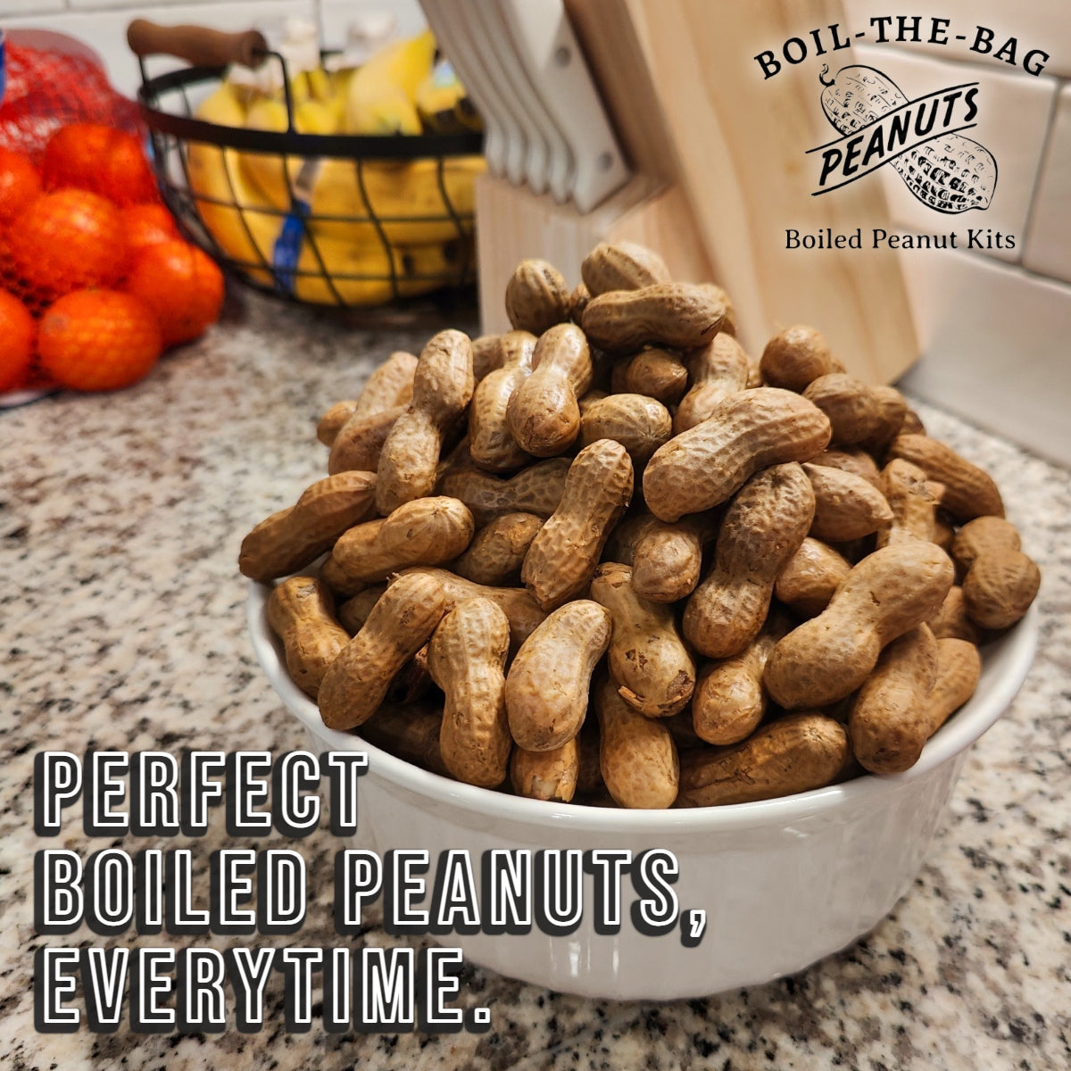 Boil-The-Bag Boiled Peanuts- (4 Bags)