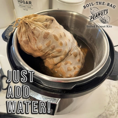 Boil-The-Bag Boiled Peanuts- (4 Bags)